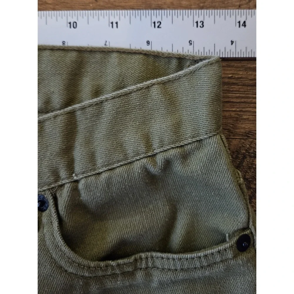Levis 511 Slim Size 14 Regular W27xL27 Olive Green Actual (27x26)
